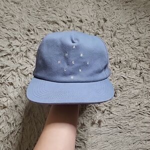 Whalebone Hat Baseball Cap Hat Blue & White Unisex Streetwear Indie Skater ✨️💫